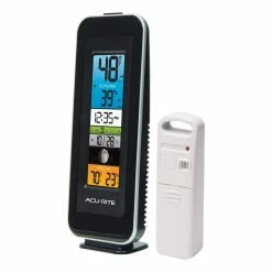 AcuRite Digital Color Display Wireless Indoor/Outdoor Thermometer 6 AcuRite Digital Color Display Wireless Indoor/Outdoor Thermometer -Everbilt Sales Store acurite home weather stations 00384hd c3 1000