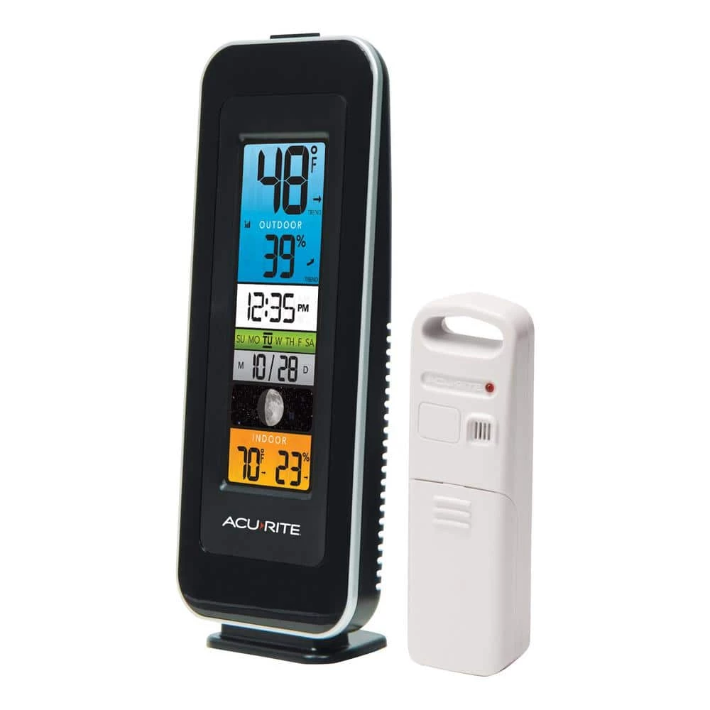 AcuRite Digital Color Display Wireless Indoor/Outdoor Thermometer 3 AcuRite Digital Color Display Wireless Indoor/Outdoor Thermometer - Image 3