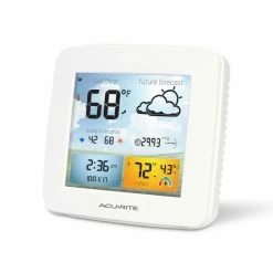 AcuRite Wireless Weather Forecaster Temperature and Humidity -Everbilt Sales Store acurite home weather stations 00524 1f 1000