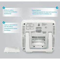 AcuRite What-To-Wear Weather Station with Alarm Clock, Time, Date, and Wireless Outdoor Sensor for Outdoor Temperature -Everbilt Sales Store acurite home weather stations 00777 44 1000