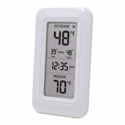 AcuRite Wireless Digital Weather Thermometer -Everbilt Sales Store acurite home weather stations 00826hd 76 1000