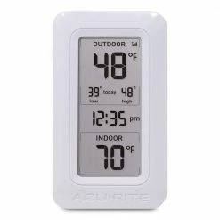 AcuRite Wireless Digital Weather Thermometer -Everbilt Sales Store acurite home weather stations 00826hd fa 1000