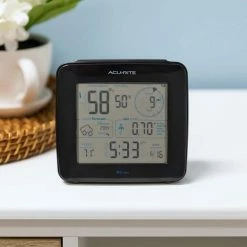 AcuRite Iris Weather Station with Mini Wireless Display for Temperature, Humidity, Wind Speed, Wind Direction, and Rainfall -Everbilt Sales Store acurite home weather stations 01122m c3 1000