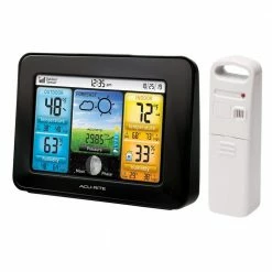 AcuRite Color Weather Station 11 AcuRite Color Weather Station -Everbilt Sales Store acurite home weather stations 02077m 44 1000