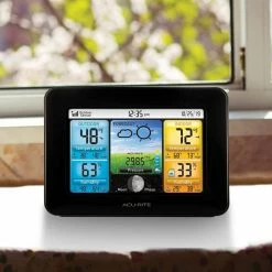 AcuRite Color Weather Station 8 AcuRite Color Weather Station -Everbilt Sales Store acurite home weather stations 02077m c3 1000