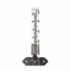 AcuRite 5 in. Glass Rain Gauge