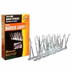 Bird-X 10 ft. Original Plastic Bird Spikes Bird Control Kit