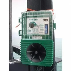 Bird-X Bird X Peller Pro Electronic Bird Repeller Bird Control Model 2 Crows Grackles Blackbirds Natural Predator Sounds -Everbilt Sales Store bird x animal repellents bxp pro 2 1f 1000