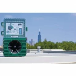 Bird-X Bird X Peller Pro Electronic Bird Repeller Bird Control Model 2 Crows Grackles Blackbirds Natural Predator Sounds -Everbilt Sales Store bird x animal repellents bxp pro 2 4f 1000