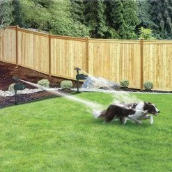 Bird-X Hydro Critter Blaster Animal Sprinkler Repeller Scarecrow Motion Activated Solar Powered