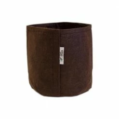 Root Pouch 1 Gal. Boxer Brown Breathable Fabric Planting Containers and Pots Planter (10-Pack)