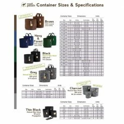 Root Pouch 1 Gal. Boxer Brown Breathable Fabric Planting Containers and Pots Planter with handle (10-Pack) -Everbilt Sales Store brown root pouch grow bags bb900 01h 4f 1000