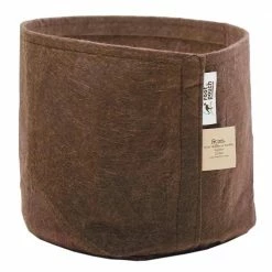 Root Pouch 2 Gal. Boxer Brown Breathable Fabric Planting Containers and Pots Planter (10-Pack)