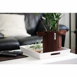 Root Pouch 2 Gal. Breathable Fabric Planting Containers and Pots Planter with handle (5-Pack) -Everbilt Sales Store brown root pouch grow bags bb900 02h 4f 1000