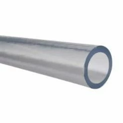 Everbilt 1-7/8 in. O.D. x 1-1/2 in. I.D. x 24 in. Clear PVC Vinyl Tube