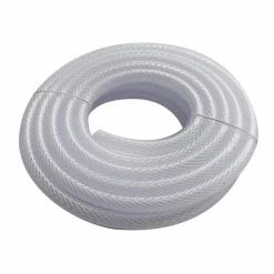 Everbilt 1/2 in. O.D. x 1/4 in. I.D. x 20 ft. PVC Braided Vinyl Tube