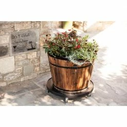 Devault Enterprises 23.5 in. Plant Dolly/Caddy Black -Everbilt Sales Store devault enterprises planter caddies dev2400b 31 1000