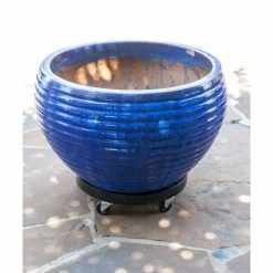 Devault Enterprises 16 in. Black Plant Dolly/Caddy without Hole -Everbilt Sales Store devault enterprises planter caddies dev3000bnh c3 1000