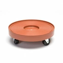 Devault Enterprises 12 in. Plant Dolly/Caddy Terra Cotta