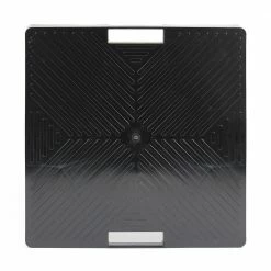 Devault Enterprises 16 in. x 16 in. x 4 in. Black HDPE Square Plant Dolly/Caddy with Handle -Everbilt Sales Store devault enterprises planter caddies devsqh16bl c3 1000