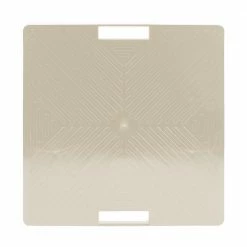 Devault Enterprises 16 in. x 16 in. x 4 in. Gray Mist Square HDPE Plant Dolly/Caddy with Handle -Everbilt Sales Store devault enterprises planter caddies devsqh16g c3 1000