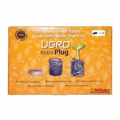Devault Enterprises UGRO Rhiza Seed Starter Plugs (24-Pack)
