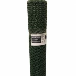 Everbilt 36 in. x 5-9/10 in. Green PVC Poultry Netting
