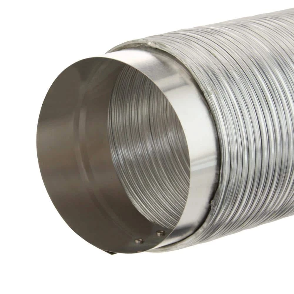 Everbilt 4 in. x 6 ft. Semi-Rigid Duct with Collars 3 Everbilt 4 in. x 6 ft. Semi-Rigid Duct with Collars - Image 3