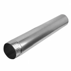 Everbilt 4 in. x 2 ft. Aluminum Pipe