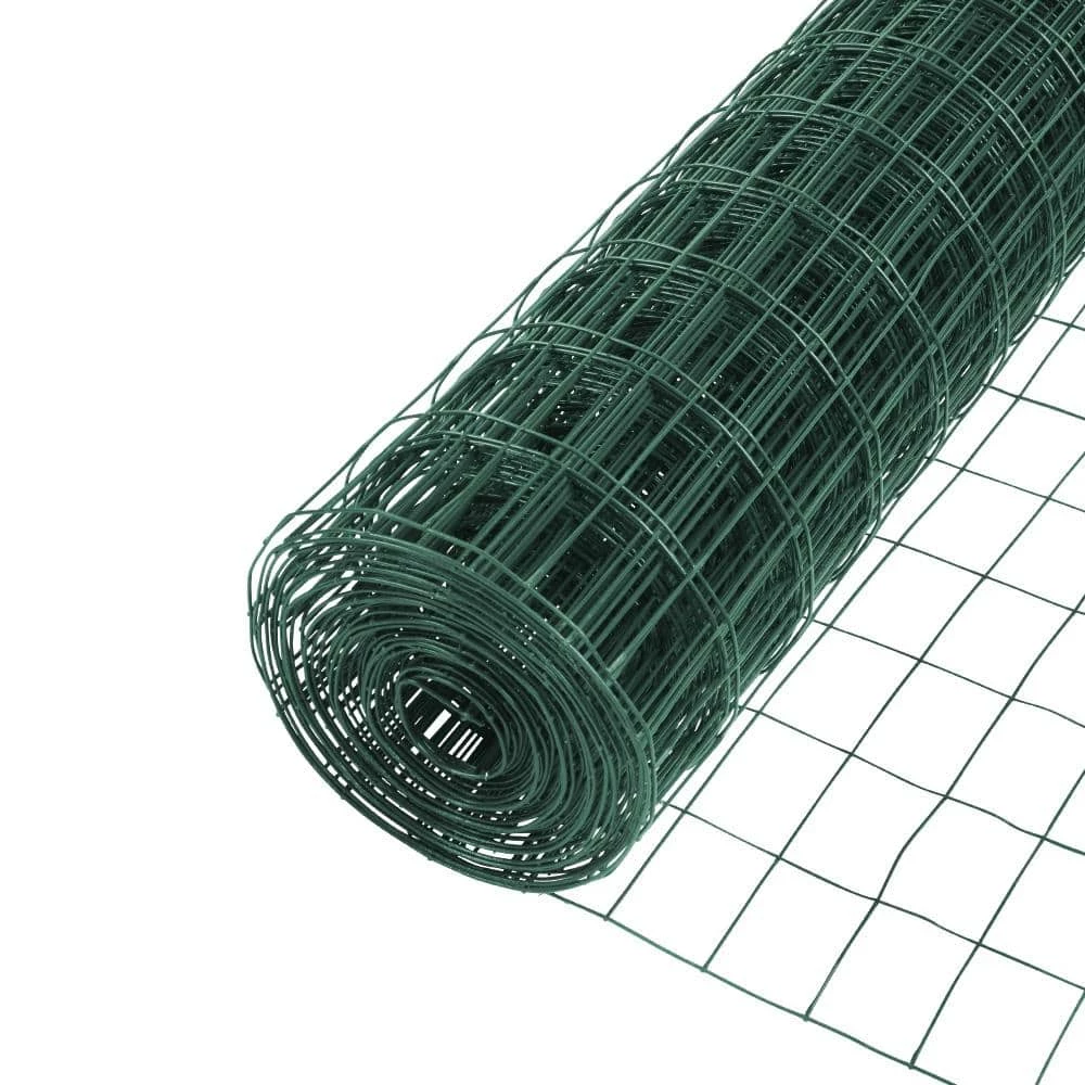 Everbilt 4 ft. x 50 ft. Green PVC Coated Welded Wire 1 Everbilt 4 ft. x 50 ft. Green PVC Coated Welded Wire