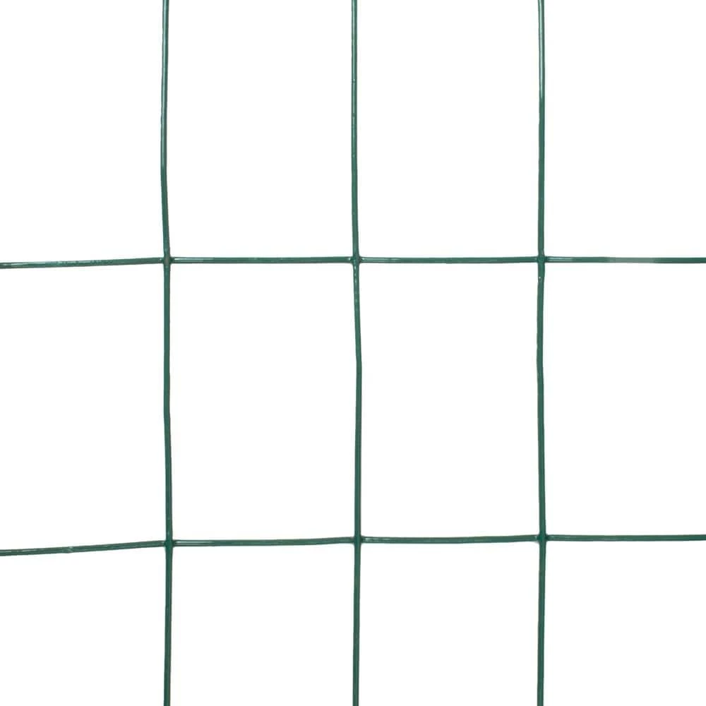 Everbilt 4 ft. x 50 ft. Green PVC Coated Welded Wire 3 Everbilt 4 ft. x 50 ft. Green PVC Coated Welded Wire - Image 3