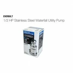 Everbilt 1/2 HP Waterfall Utility Pump -Everbilt Sales Store everbilt waterfall pumps ssb300 fa 1000