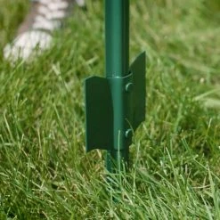 Everbilt 1 in. x 2.25 in. x 7 ft. Green Steel U Fence Post -Everbilt Sales Store green everbilt garden fencing 901157eb 1d 1000