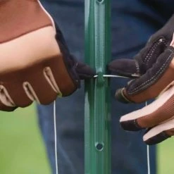 Everbilt 1 in. x 2.25 in. x 7 ft. Green Steel U Fence Post -Everbilt Sales Store green everbilt garden fencing 901157eb 76 1000