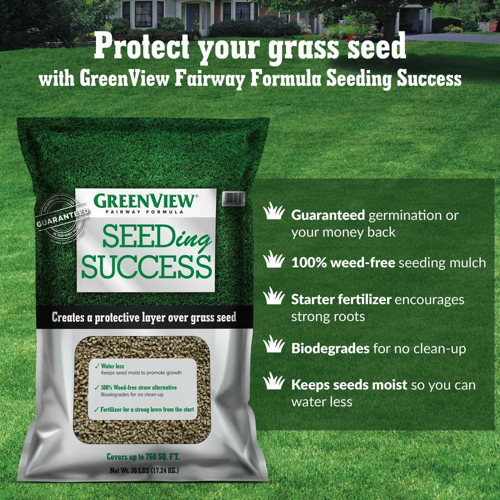 GreenView 3 lbs. Fairway Formula Grass Seed Turf Type Tall Fescue Sun and Shade Blend 6 GreenView 3 lbs. Fairway Formula Grass Seed Turf Type Tall Fescue Sun and Shade Blend - Image 6