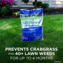 GreenView 17 lbs. Fairway Formula Spring Fertilizer and Crabgrass Preventer, Covers 5,000 sq. ft. (26-0-5) -Everbilt Sales Store greenview lawn fertilizers 2129823 c3 1000