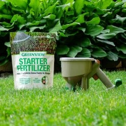 GreenView 8 lbs. 2,500 sq. ft. Spring or Fall Lawn Starter Fertilizer 10-18-10 -Everbilt Sales Store greenview lawn fertilizers 2129863 1f 1000