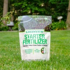GreenView 8 lbs. 2,500 sq. ft. Spring or Fall Lawn Starter Fertilizer 10-18-10 -Everbilt Sales Store greenview lawn fertilizers 2129863 c3 1000