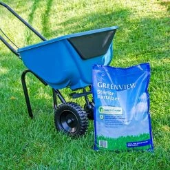 GreenView 16 lbs. Starter Fertilizer, Covers 5,000 sq. ft. (10-18-10) 8 GreenView 16 lbs. Starter Fertilizer, Covers 5,000 sq. ft. (10-18-10) -Everbilt Sales Store greenview lawn fertilizers 2131184 4f 1000