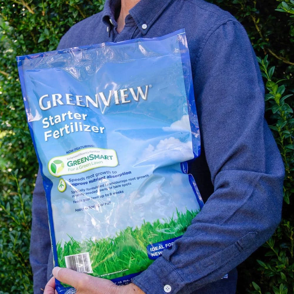 GreenView 16 lbs. Starter Fertilizer, Covers 5,000 sq. ft. (10-18-10) 6 GreenView 16 lbs. Starter Fertilizer, Covers 5,000 sq. ft. (10-18-10) - Image 6