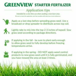 GreenView 48 lbs. Starter Fertilizer, Covers 15,000 sq. ft. (10-18-10) 6 GreenView 48 lbs. Starter Fertilizer, Covers 15,000 sq. ft. (10-18-10) -Everbilt Sales Store greenview lawn fertilizers 2131185 4f 1000