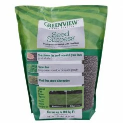 GreenView 10 lb. Fairway Formula Seed Success Biodegradable Mulch with Fertilizer