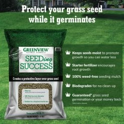 GreenView 38 lbs. Fairway Formula Seeding Success Biodegradable Mulch with Fertilizer -Everbilt Sales Store greenview lawn fertilizers 2329832 4f 1000