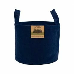 Root Pouch 25 Gal. Navy Breathable Boxer Fabric Planting Containers and Pots with Handles Planter -Everbilt Sales Store navy root pouch grow bags bn900 25h 4f 1000