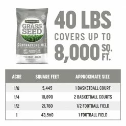 Pennington 40 lb. Central Contractors Seed Mix -Everbilt Sales Store pennington grass seed 100520262 77 1000