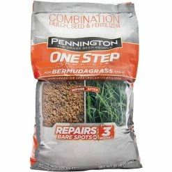 Pennington 35 lb. One Step Complete for Bermudagrass Areas with Mulch, Grass Seed, Fertilizer Mix -Everbilt Sales Store pennington grass seed 100522291 76 1000