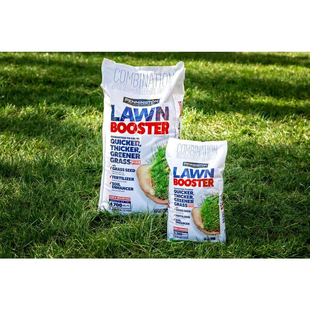 Pennington 35 lbs. Sun and Shade Lawn Booster with Smart Seed, Fertilizer and Soil Enhancers 4 Pennington 35 lbs. Sun and Shade Lawn Booster with Smart Seed, Fertilizer and Soil Enhancers - Image 4