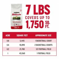 Pennington The Rebels 7 lbs. Tall Fescue Grass Seed Blend -Everbilt Sales Store pennington grass seed 100543729 77 1000