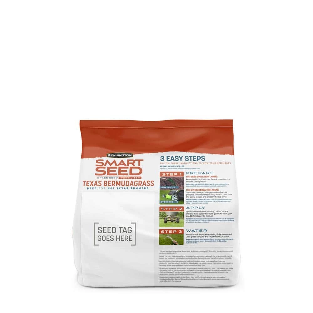 Pennington Smart Seed 1.75 lbs. Texas Bermudagrass Grass Seed and Fertilizer 13 Pennington Smart Seed 1.75 lbs. Texas Bermudagrass Grass Seed and Fertilizer - Image 13