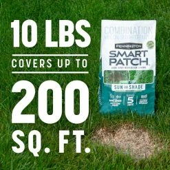 Pennington 10 lbs. Smart Patch Sun and Shade North Grass Seed with Mulch, Fertilizer -Everbilt Sales Store pennington grass seed 100545664 1f 1000